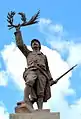 Statue on the War memorial