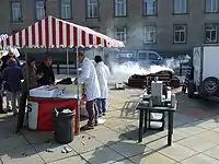 Arbroath smokies at the Kirkcaldy Farmer's Market