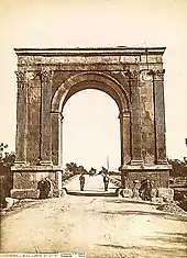 Arc de Berà, Tarragona, Spain, photograph by Juan Laurent, 1866-1867, Department of Image Collections, National Gallery of Art Library, Washington, DC