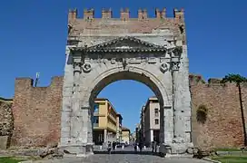 Arch of Augustus, Rimini, Emilia-Romagna, Italy (2015)