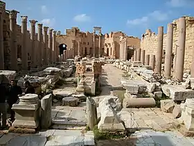 Leptis Magna archaeological site