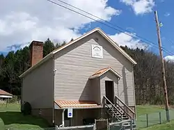 Town Hall is housed in the former Clearfork School.