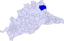 Municipal location in the Province of Málaga