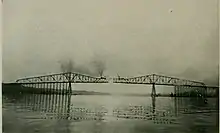 construction of the bridge, 1930