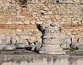 Corinthian capital from the late 5th-century "Basilica A" at Philippi