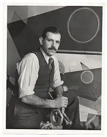 Painter Louis Schanker in 1939.