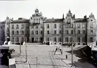 The old building, pictured in 1930, designed by Adolf Schimmelpfennig