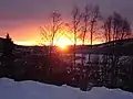 Sunrise over Åresjön