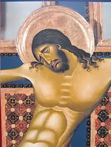 Cimabue's Crucifix, Chiesa di san Domenico, Arezzo, 1265/1268