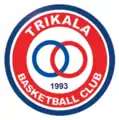 The club's Trikala B.C. logo (2012–2019).