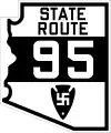SR 95 route marker