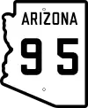 SR 95 route marker