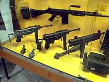 FN FAP rifle and FM submachine guns,