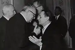 Armand Vetulani and Bohdan Marconi, 1960 or later.