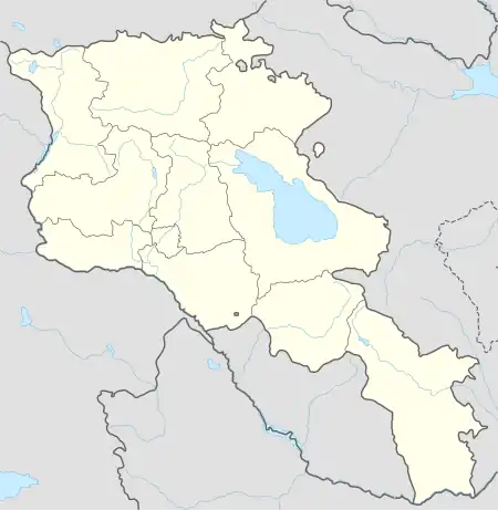 Vorotan is located in Armenia