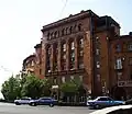 Residential building on the avenue