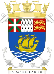 Official seal of Saint Pierre and Miquelon