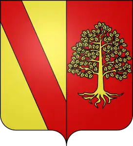 Coat of arms of Éléonore de Çà Garriga.