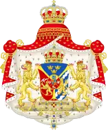Coat of Arms as King Charles XIII  of Sweden and Norway, 1814-1818