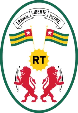 Coat of arms of Togo