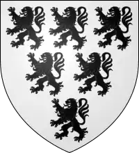 Arms of Arnold Savage (d.1375)