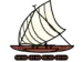 Boat on the coat of arms of Fiji
