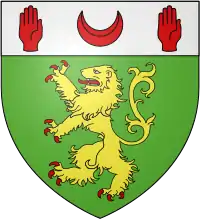 Arms of McCartan, a branch of the Magennis