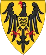 Arms of the House of Hohenstaufen as Holy Roman Emperor