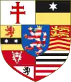 Coat of arms (1736) of Hesse-Darmstadt