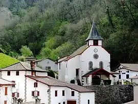 The village and church of Arnéguy