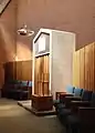 Mid-century modern ark from the 1950s in the Congregation Gemiluth Chassodim in  Alexandria, Louisiana, USA