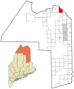 Location of Grand Isle, Maine