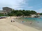 Tourists on Arrocito Beach