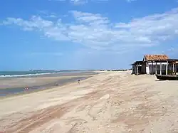 Arrombada beach in Luís Correia