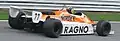 In 1982, Arrows raced with an orange livery. This is an Arrows A4 being tested in 2005.