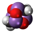 Spacefill model of arsenicin A