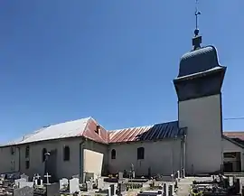 The church in Arsure-Arsurette