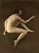 A woman from the Folies Bergère, 1920