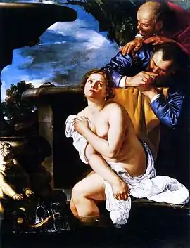 Susanna and the Elders (Gentileschi, Stamford)