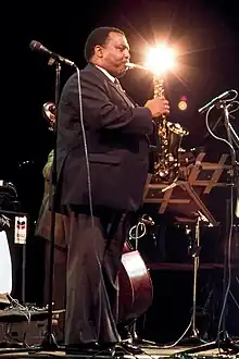 Blythe at the North Sea Jazz Festival with The Leaders, 1989