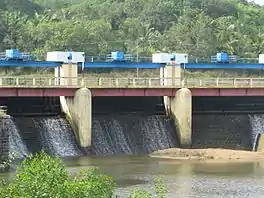 Aruvikara Dam (closer view)