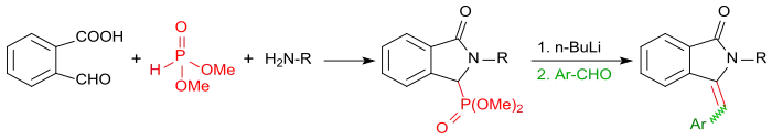 Synthese von Arylmethylenisoindolinonen