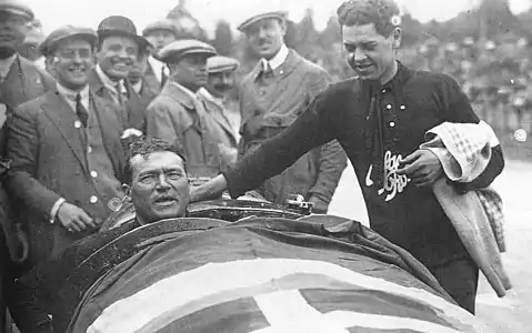 At Belgian GP in 1925