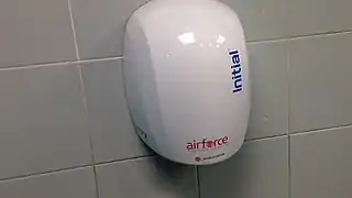 World Dryer Airforce, sold by Initial in Europe