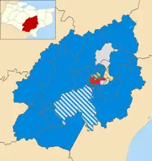 2011 results map