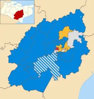 2007 results map