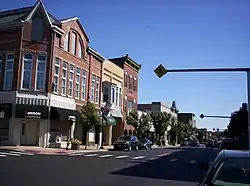 East Main Street, downtown