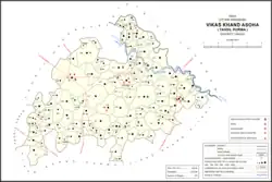 Map showing Zorawarganj (#478) in Asoha CD block