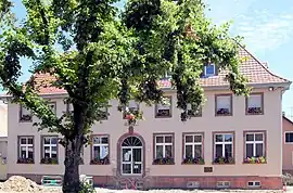The town hall in Aspach-Michelbach