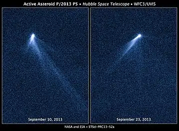 "Active asteroid" 311P/PANSTARRS with several tails